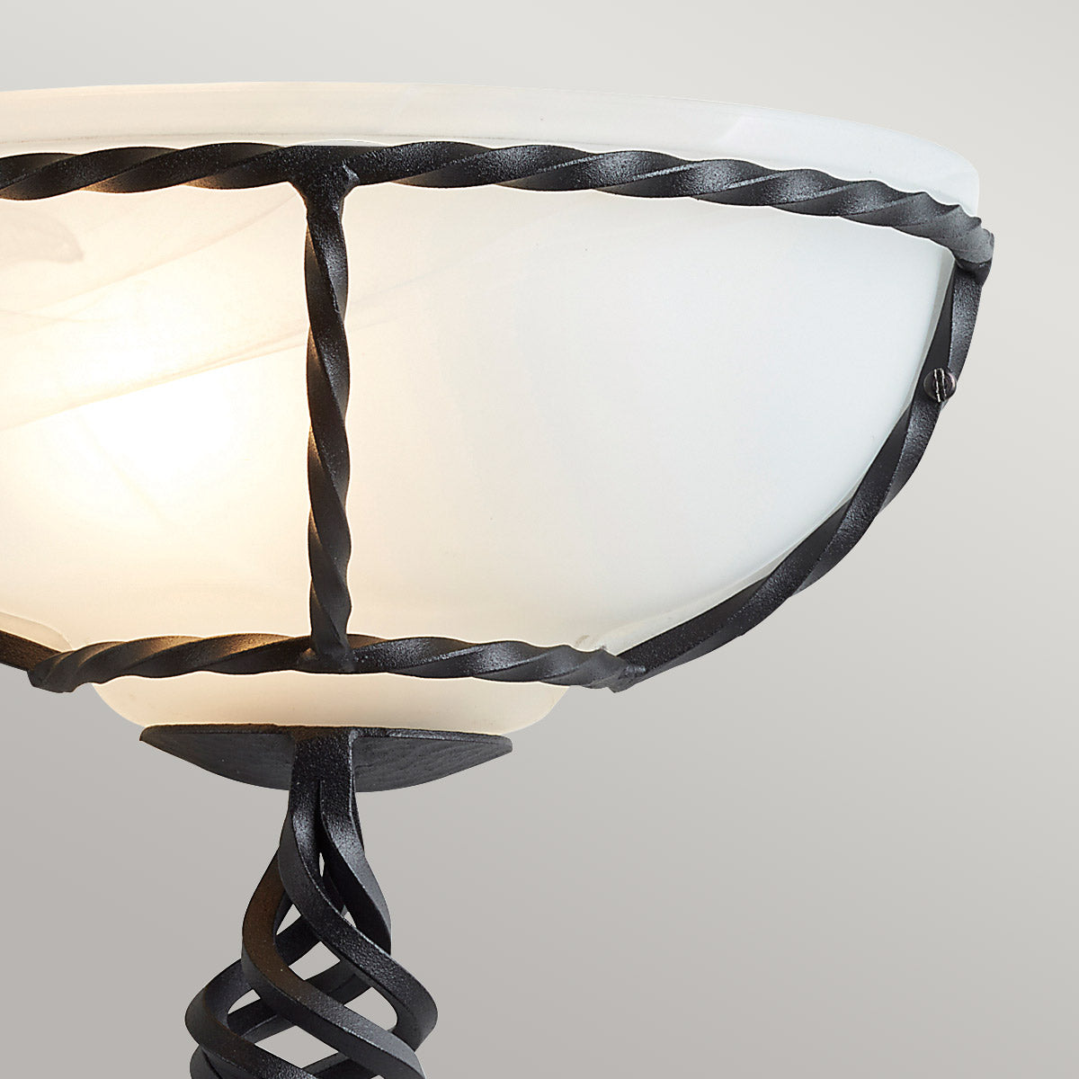 Elstead Lighting Wall Light from the Pembroke range. 1 Light Wall Uplighter Product Code = PB-WU-BLACK