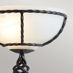 Elstead Lighting Wall Light from the Pembroke range. 1 Light Wall Uplighter Product Code = PB-WU-BLACK