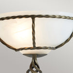 Elstead Lighting Wall Light from the Pembroke range. 1 Light Wall Uplighter Product Code = PB-WU-BLK-GOLD