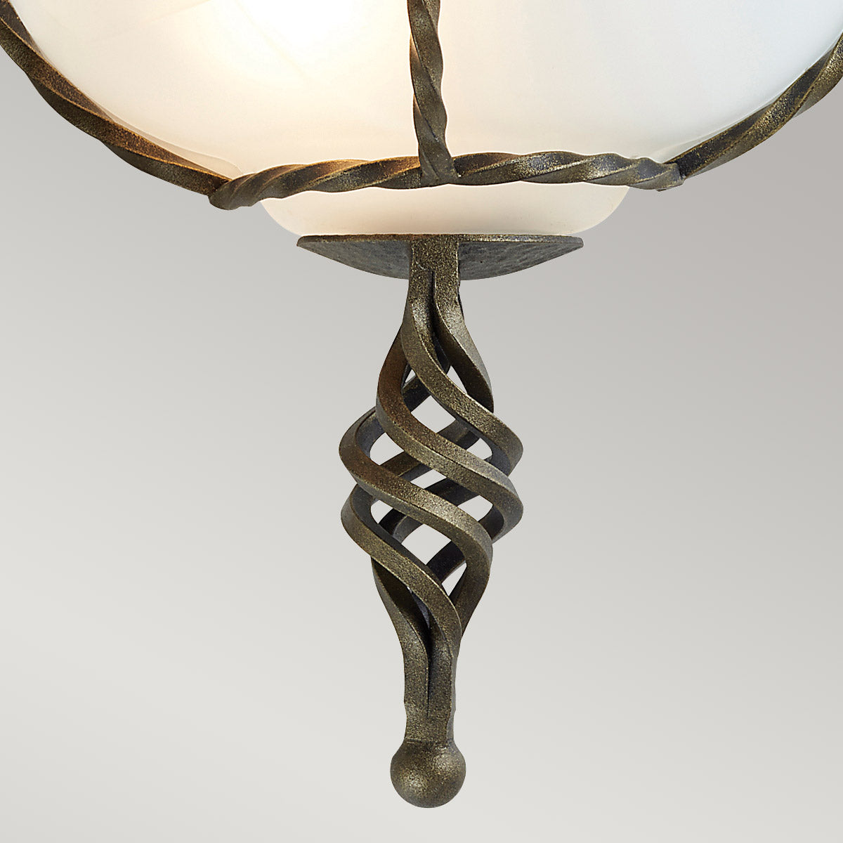 Elstead Lighting Wall Light from the Pembroke range. 1 Light Wall Uplighter Product Code = PB-WU-BLK-GOLD