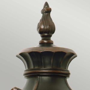 Elstead Lighting Outdoor Wall Light from the Philadelphia range. Philadelphia 3 Light Large Wall Lantern Product Code = PH1-L-OB