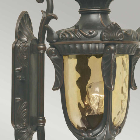 Elstead Lighting Outdoor Wall Light from the Philadelphia range. Philadelphia 1 Light Medium Wall Lantern Product Code = PH1-M-OB
