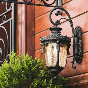 Elstead Lighting Outdoor Wall Light from the Philadelphia range. Philadelphia 1 Light Medium Down Wall Lantern Product Code = PH2-M-OB