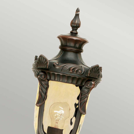 Elstead Lighting Pillar Lantern from the Philadelphia range. Philadelphia 1 Light Medium Pillar Product Code = PH4-M-OB
