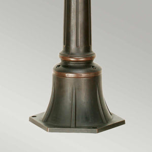 Elstead Lighting Pillar Lantern from the Philadelphia range. Philadelphia 1 Light Medium Pillar Product Code = PH4-M-OB