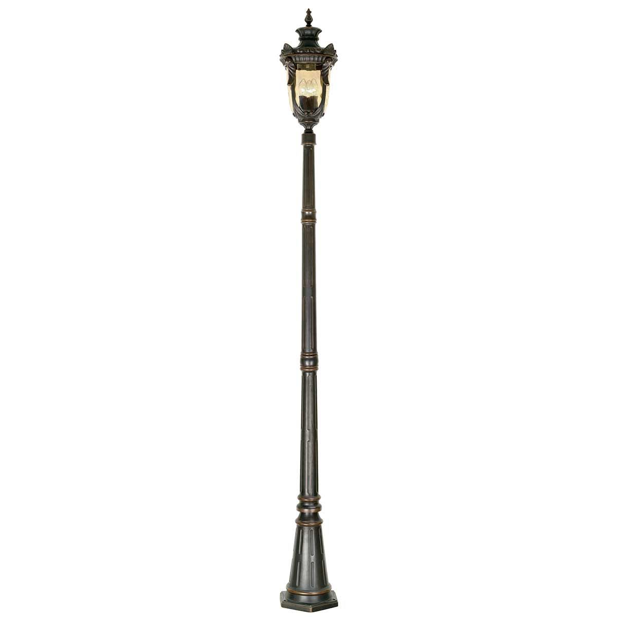 Elstead Lighting Lamp Post from the Philadelphia range. Philadelphia 3 Light Large Lamp Post – SKU PH5-L-OB