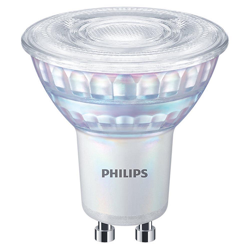 Philips FL-CP-LGU10/6.2CW36/RA90/DIM PHIo - Philips LED GU10 Philips Part Number 929002066002 Philips Master LED spot VLE GU10 6.2W 36 Deg Cool White Dimmable