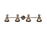 Magnalux Pixar 4 Light Spotlight Bar Antique Brass Part Number - PIX04AB