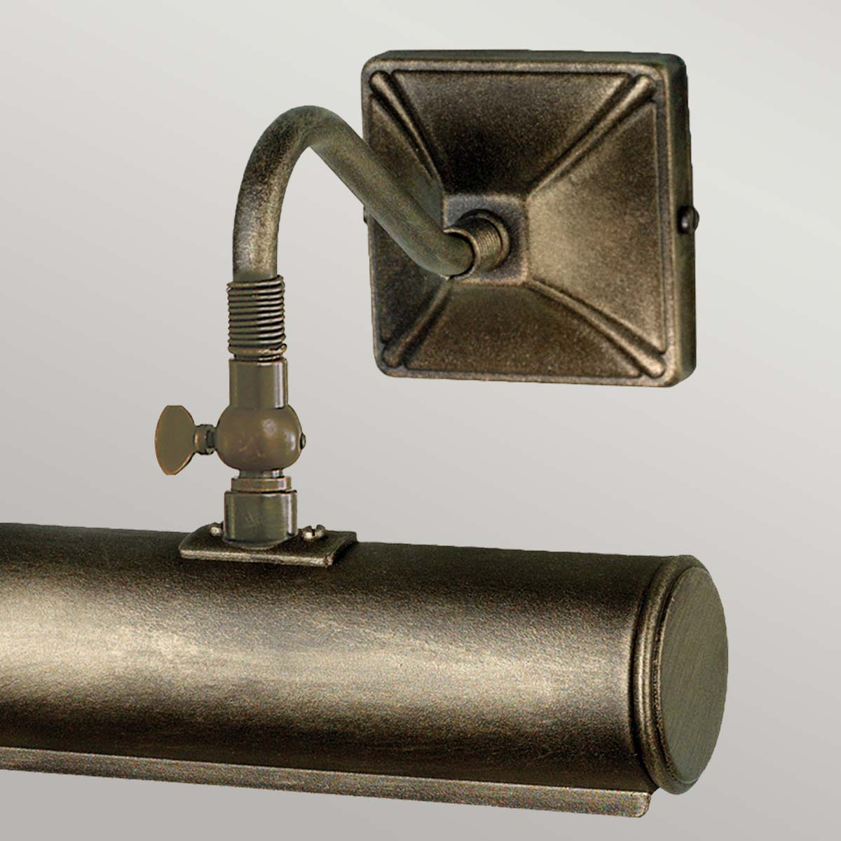 Elstead Lighting Picture Light from the Picture Light range. Picture Light 1 Light Small Product Code = PL1-10-BLK-GOLD