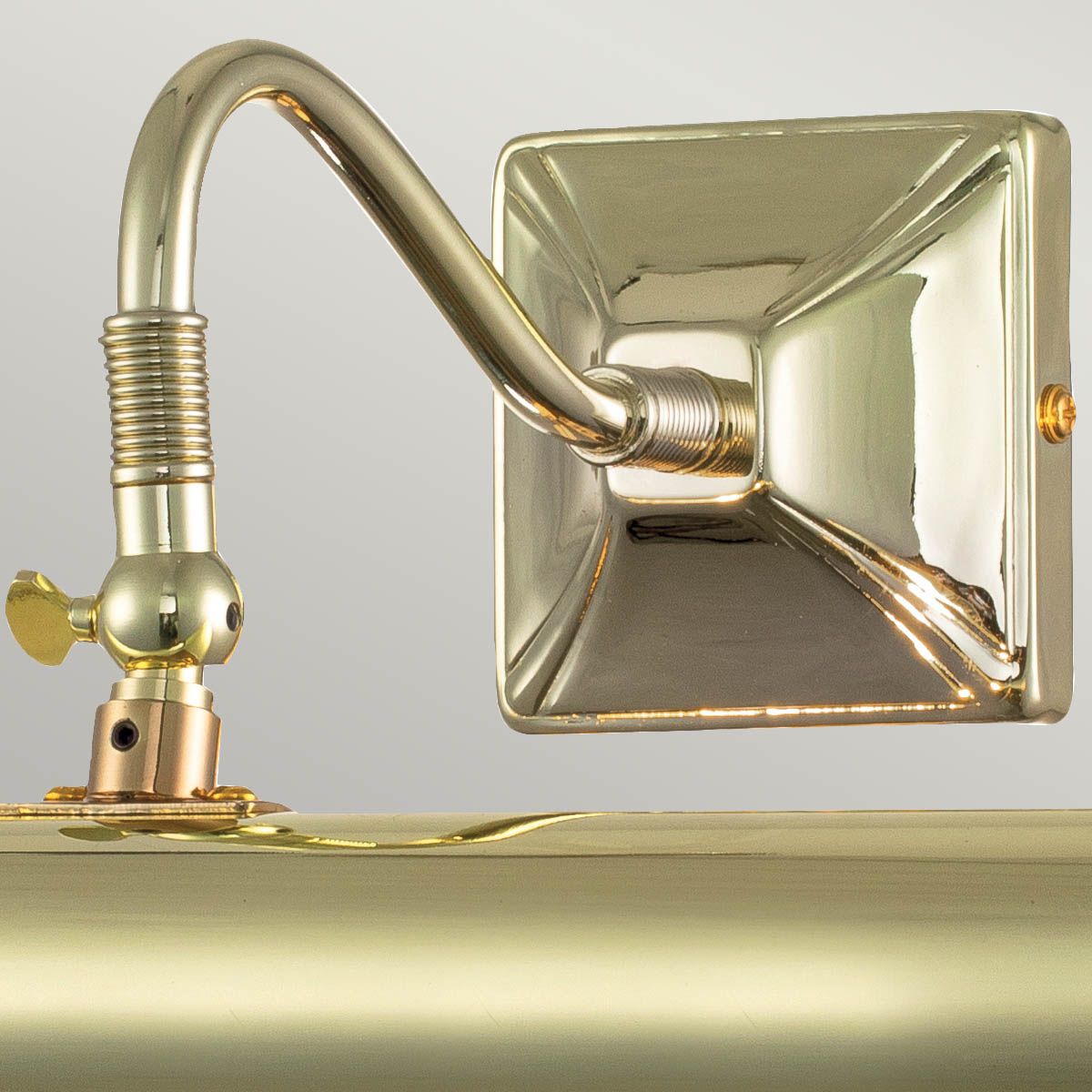 Elstead Lighting Picture Light from the Picture Light range. Picture Light 2 Light Large – SKU PL1-20-PB