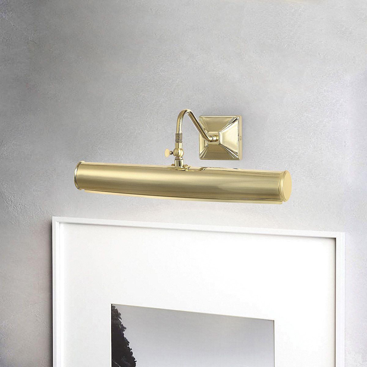 Elstead Lighting Picture Light from the Picture Light range. Picture Light 2 Light Large – SKU PL1-20-PB