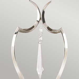 Elstead Lighting Wall Light from the Pimlico range. Pimlico 2 Light Wall Light - Polished Nickel  Product Code = PM2-PN
