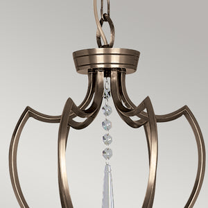 Elstead Lighting Chandelier from the Pimlico range. Pimlico 6 Light Chandelier - Dark Bronze  Product Code = PM6-DB