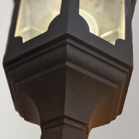 Elstead Lighting Outdoor Wall Light from the Parish range. Parish 1 Light Up Wall Lantern Product Code = PR1-BLACK