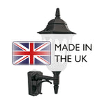 Elstead Lighting Outdoor Wall Light from the Parish range. Parish 1 Light Up Wall Lantern – SKU PR1-BLACK