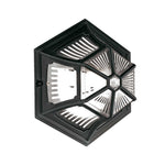 Elstead Lighting Parish 1 Light Ceiling Flush – SKU PR12-BLACK