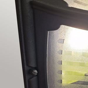 Elstead Lighting Parish 1 Light Ceiling Flush PR12-BLACK