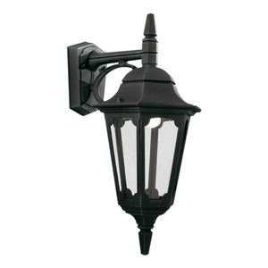 Elstead Lighting Outdoor Wall Light from the Parish range. Parish 1 Light Down Wall Lantern Product Code = PR2-BLACK
