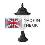 Elstead Lighting Parish 1 Light Pedestal Lantern – SKU PR4-BLACK