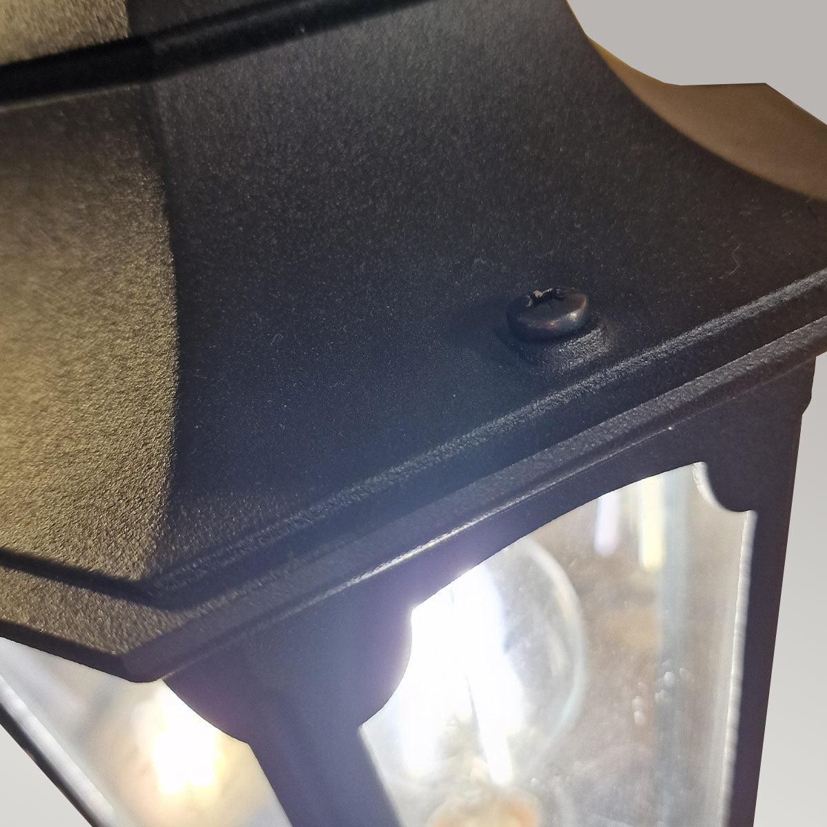 Elstead Lighting Parish 1 Light Lamp Post PR6-BLACK