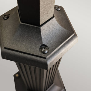 Elstead Lighting Parish 1 Light Lamp Post PR6-BLACK