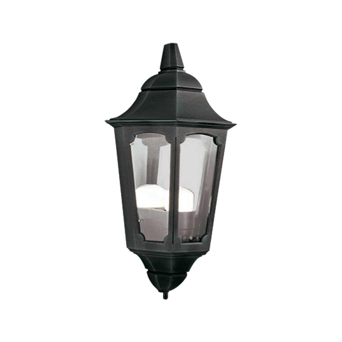 Elstead Lighting Parish 1 Light Half Lantern – SKU PR7-BLACK