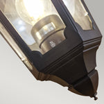 Elstead Lighting Parish 1 Light Half Lantern PR7-BLACK