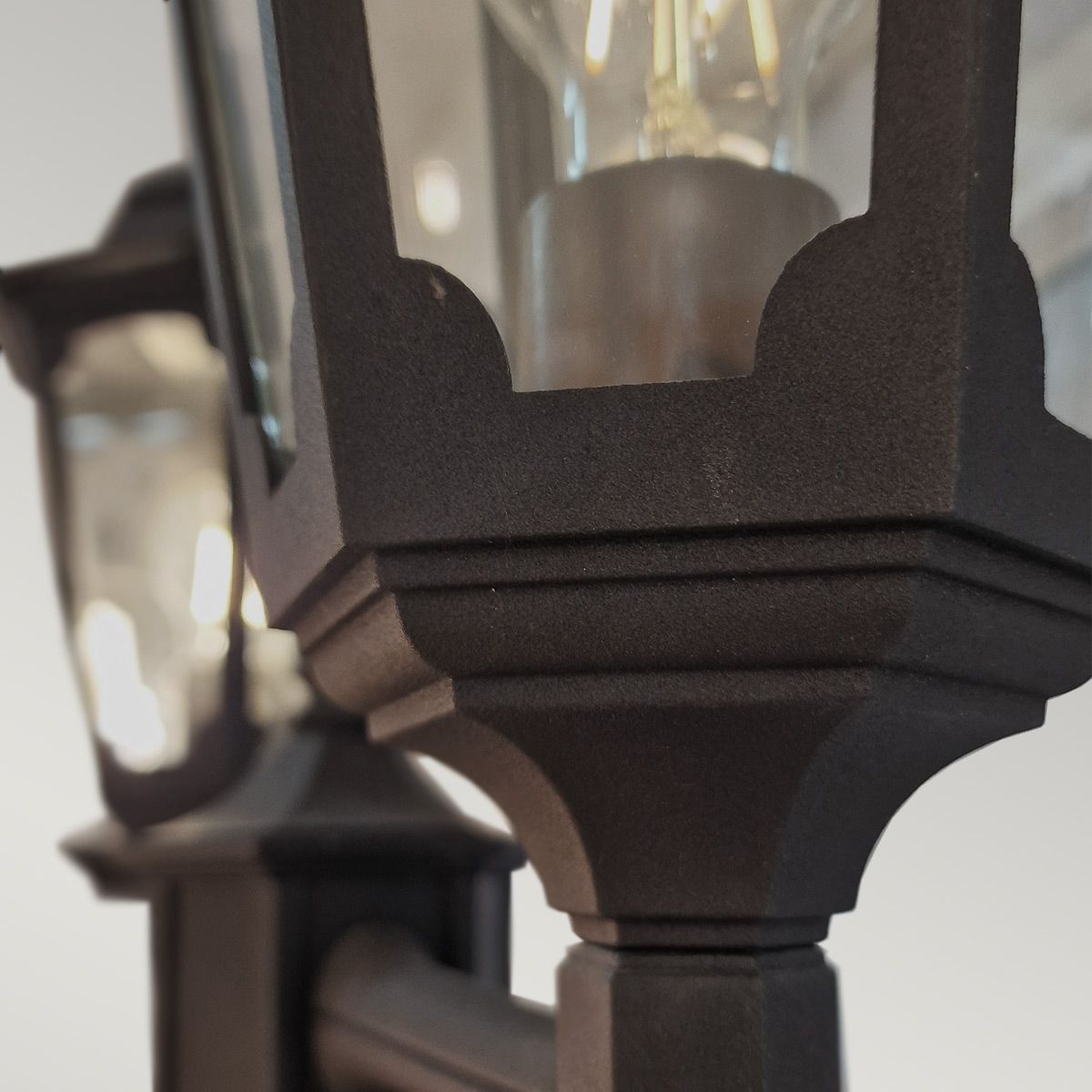 Elstead Lighting Lamp Post from the Parish range. Parish 2 Light Twin Lamp Post – SKU PR8-BLACK