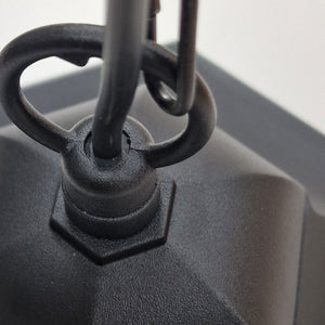 Elstead Lighting Outdoor Hanging from the Parish range. Parish 1 Light Chain Lantern  Product Code = PR9-BLACK