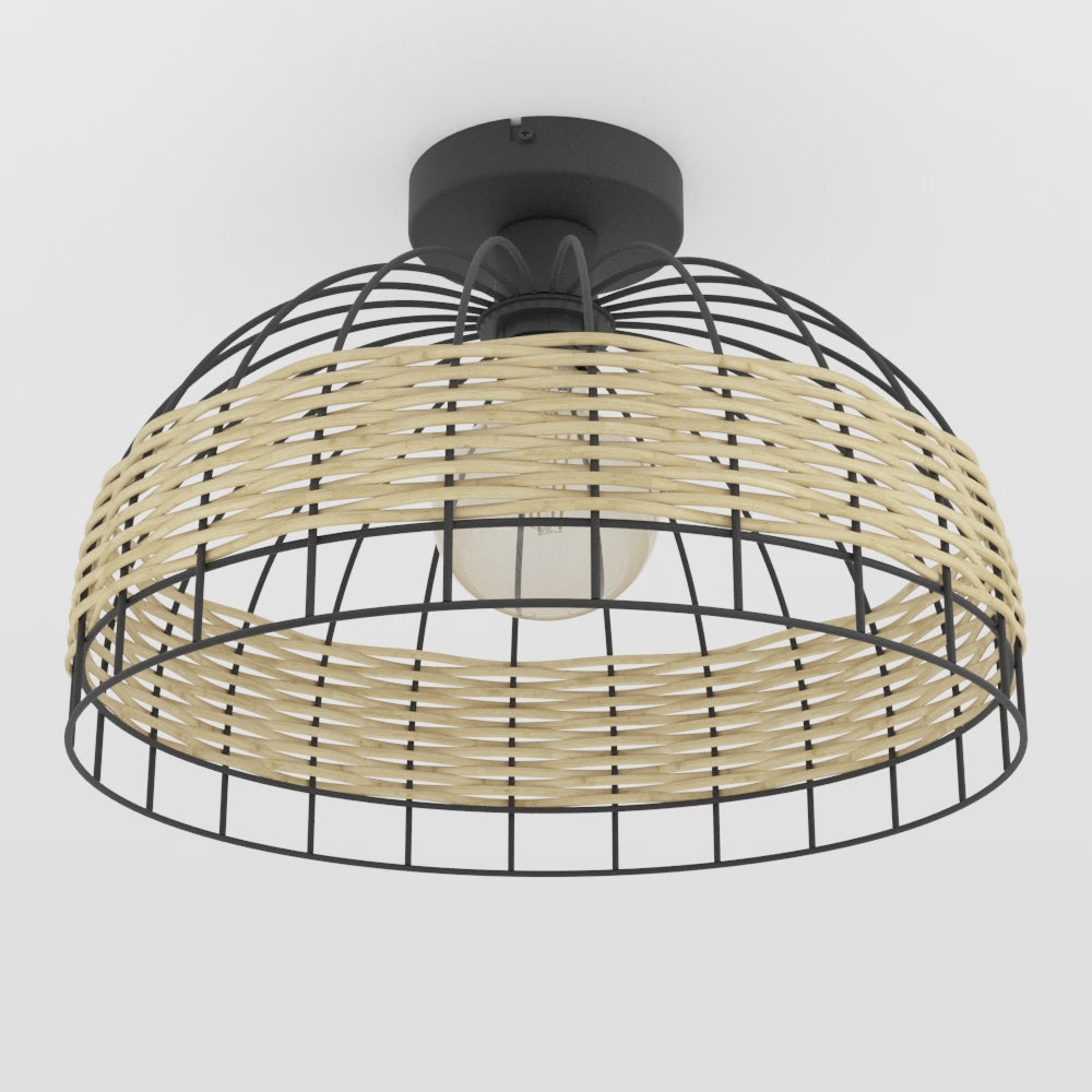 EGLO Lighting Indoor Ceiling Light Fitting ANWICK - 43398 1X60W Warranty = 2 years