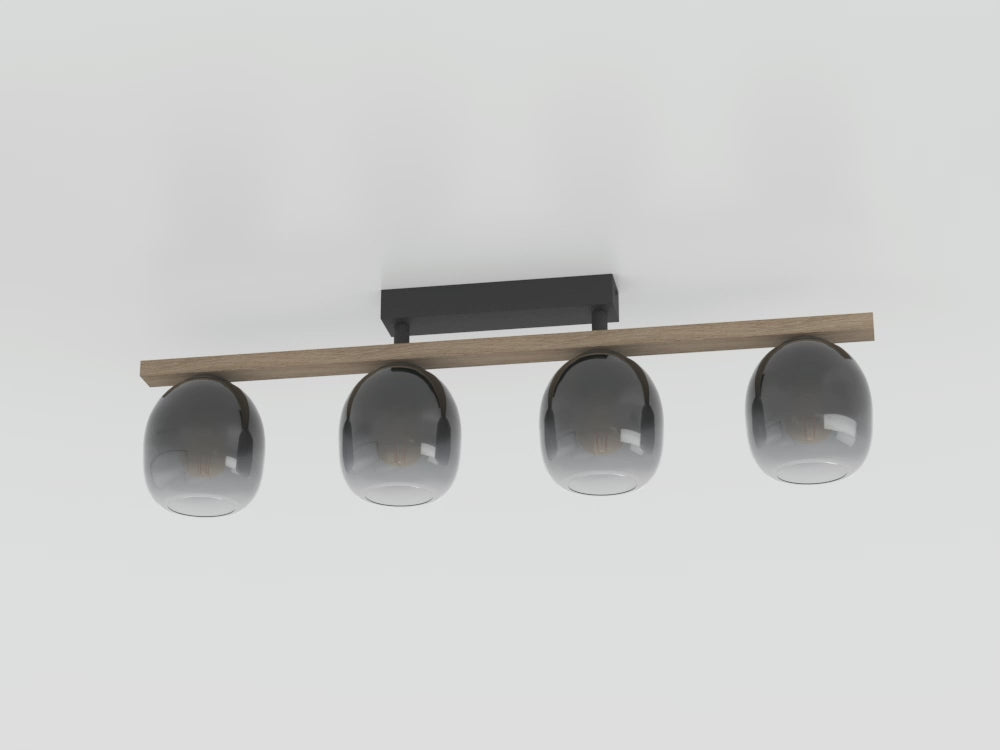 EGLO Lighting Indoor Ceiling Light Fitting FILAGO - 900185 4X40W Warranty = 2 years