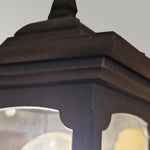 Elstead Lighting Outdoor Wall Light from the Parish Mini range. Parish Mini 1 Light Up Wall Lantern  Product Code = PRM1-BLACK