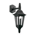 Elstead Lighting Outdoor Wall Light from the Parish Mini range. Parish Mini 1 Light Down Wall Lantern  Product Code = PRM2-BLACK
