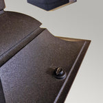 Elstead Lighting Outdoor Wall Light from the Parish Mini range. Parish Mini 1 Light Down Wall Lantern – SKU PRM2-BLACK