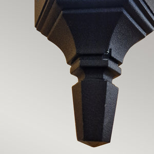 Elstead Lighting Outdoor Wall Light from the Parish Mini range. Parish Mini 1 Light Down Wall Lantern  Product Code = PRM2-BLACK
