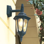 Elstead Lighting Outdoor Wall Light from the Parish Mini range. Parish Mini 1 Light Down Wall Lantern – SKU PRM2-BLACK