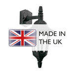 Elstead Lighting Outdoor Wall Light from the Parish Mini range. Parish Mini 1 Light Down Wall Lantern – SKU PRM2-BLACK