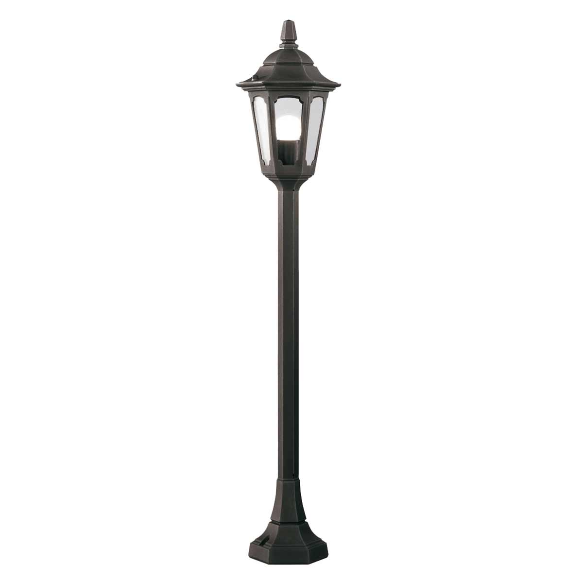 Elstead Lighting Pillar Lantern from the Parish Mini range. Parish Mini 1 Light Pillar Product Code = PRM5-BLACK