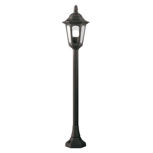 Elstead Lighting Pillar Lantern from the Parish Mini range. Parish Mini 1 Light Pillar Product Code = PRM5-BLACK