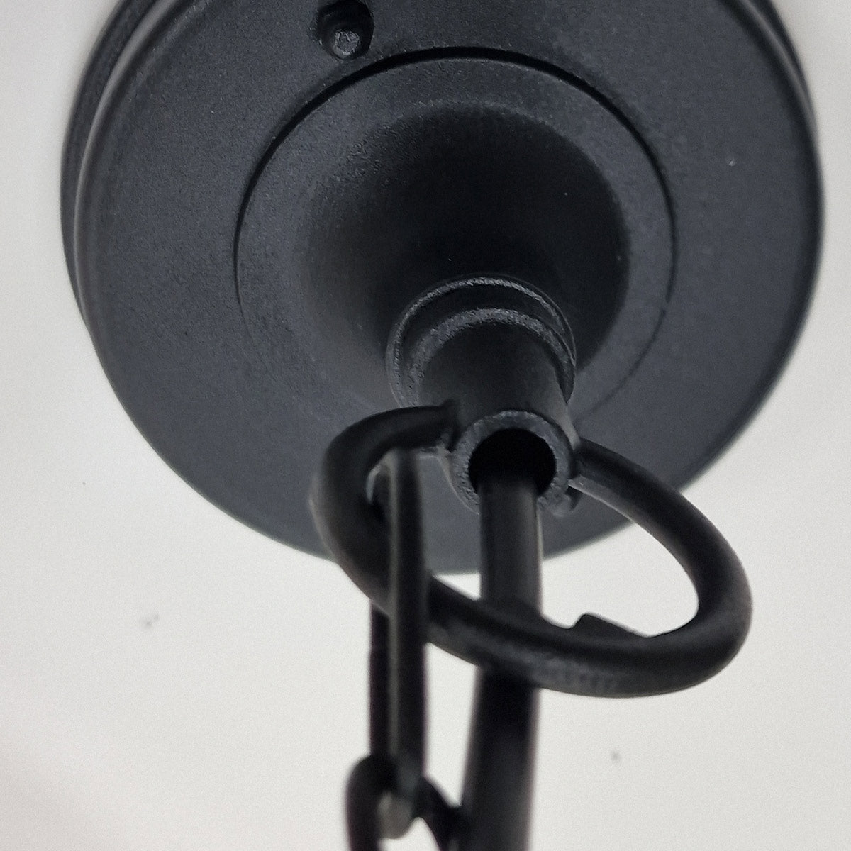 Elstead Lighting Outdoor Hanging from the Parish Mini range. Parish Mini 1 Light Chain Lantern Product Code = PRM9-BLACK