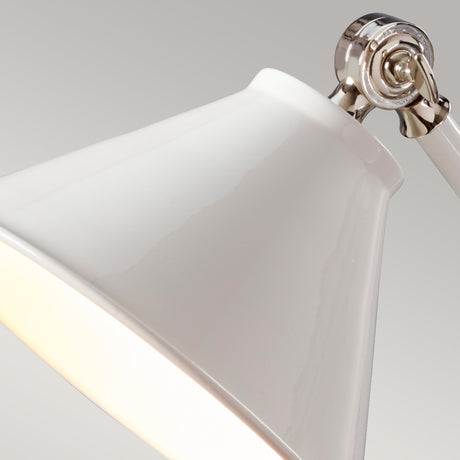 Elstead Lighting  Table Lamp from the Provence Element range. Provence Element 1 Light Mini Table Lamp Product Code = PV-ELEMENT-WPN