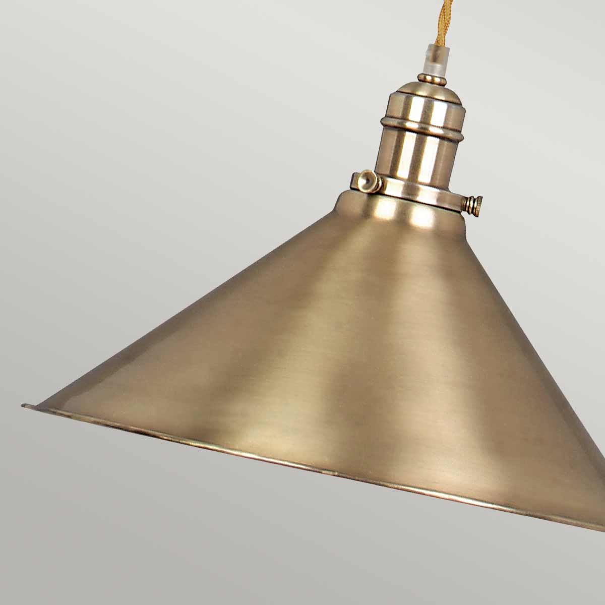 Elstead Lighting Pendant from the Provence range. Provence 1 Light Rise and Fall Pendant Product Code = PV-P-AGB