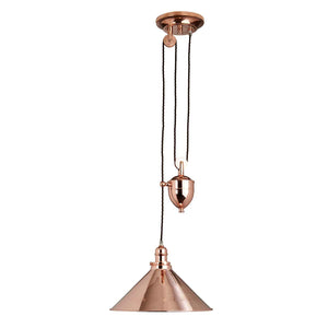 Elstead Lighting  Pendant from the Provence range. Provence 1 Light Rise and Fall Pendant  Product Code = PV-P-CPR