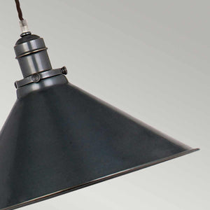 Elstead Lighting Pendant from the Provence range. Provence 1 Light Rise and Fall Pendant Product Code = PV-P-OB