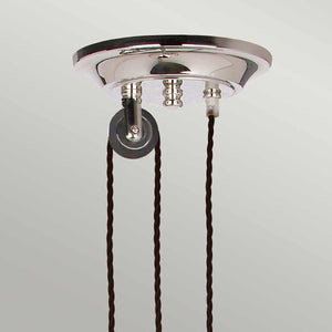 Elstead Lighting Pendant from the Provence range. Provence 1 Light Rise and Fall Pendant Product Code = PV-P-PN