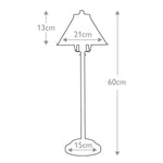 Elstead Lighting Table Lamp from the Provence range. Provence 1 Light Stick Lamp – SKU PV-SL-AB