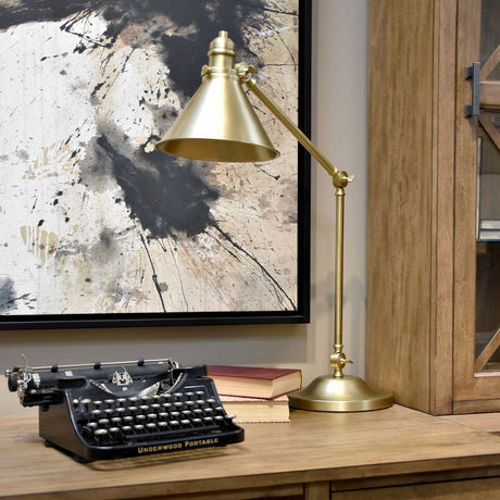 Elstead Lighting Table Lamp from the Provence range. Provence 1 Light Table Lamp Product Code = PV-TL-AB