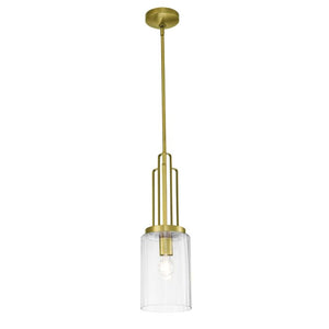 Elstead Lighting Quintiesse Collection Kimrose 1 Light Mini Pendant  from the Kimrose range. Part Number - QN-KIMROSE-MP-BNB