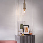 Elstead Lighting Quintiesse Collection Kimrose 1 Light Mini Pendant  from the Kimrose range. Part Number - QN-KIMROSE-MP-BNB