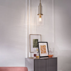 Elstead Lighting Quintiesse Collection Kimrose 1 Light Mini Pendant  from the Kimrose range. Part Number - QN-KIMROSE-MP-BNB